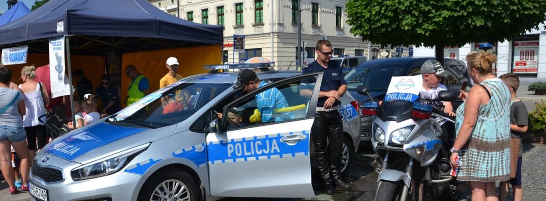 Inauguracja „Bezpiecznych Wakacji 2017” z sądeckimi policjantami